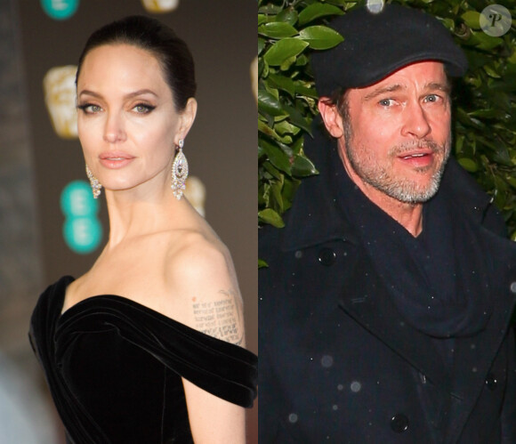 Angelina Jolie et Brad Pitt en 2018.