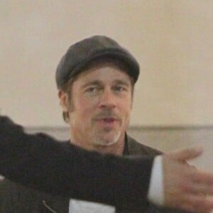 Brad Pitt arrive au concert de U2 au Forum à Inglewood, le 16 mai 2018