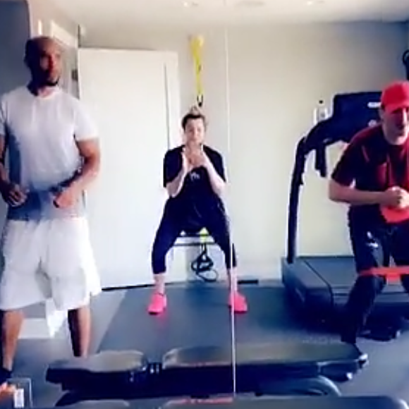 Khloé Kardashian au sport. 24 mai 2018.