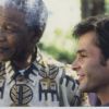 Cyril Viguier jeune avec Nelson Mandela