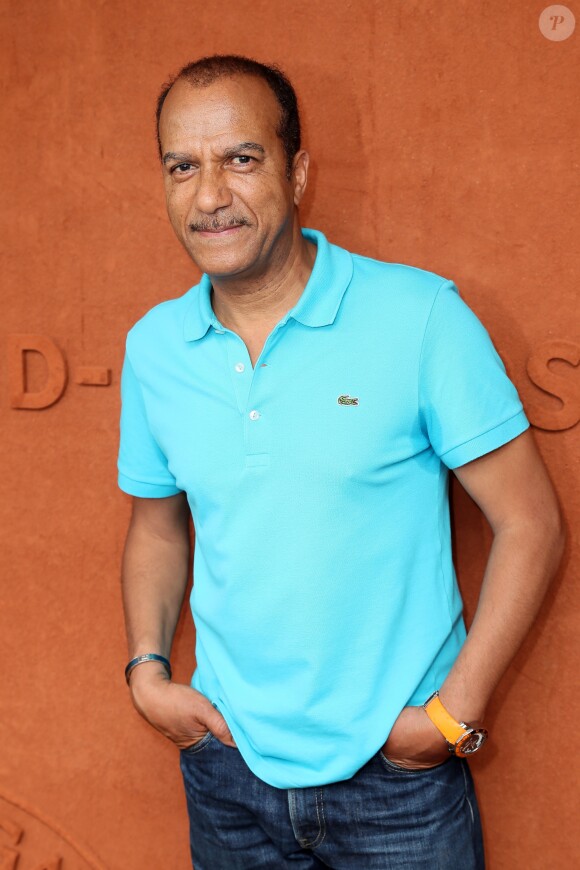 Pascal Légitimus au village lors des internationaux de tennis de Roland Garros, à Paris le 28 mai 2018.