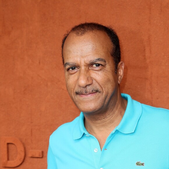 Pascal Légitimus au village lors des internationaux de tennis de Roland Garros, à Paris le 28 mai 2018.
