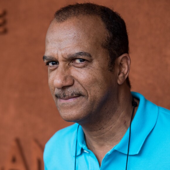 Pascal Légitimus au village lors des internationaux de tennis de Roland Garros, à Paris le 28 mai 2018.