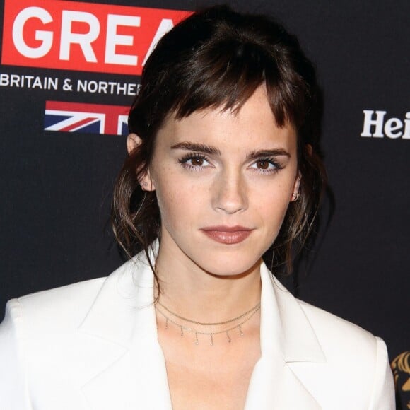 Emma Watson à la soirée "BAFTA Tea Party" au Four Seasons Hotel de Beverly Hills. Los Angeles, le 7 janvier 2018.