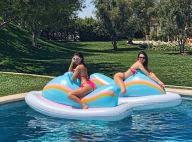 Kendall Jenner et sa soeur Kourtney Kardashian : Pool party en bikini
