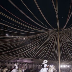 Atmosphère - Défilé de la collection croisière Christian Dior Couture printemps-été 2019 dans les grandes écuries du château de Chantilly, France, le 26 avril 2018. © Olivier Borde/Bestimage