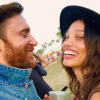 David Guetta et Jessica Ledon à Coachella le 22 avril 2017