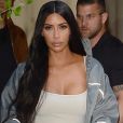 Kim Kardashian à la sortie d'un immeuble à New York, le 8 mai 2018