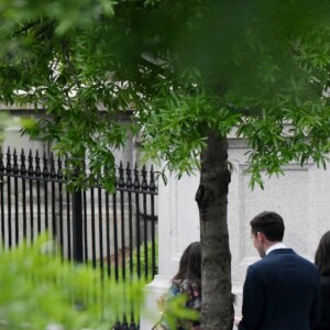 Kim Kardashian West quitte la Maison Blanche après un entretien avec Donald Trump et Jared Kushner à Washington le 30 mai 2018