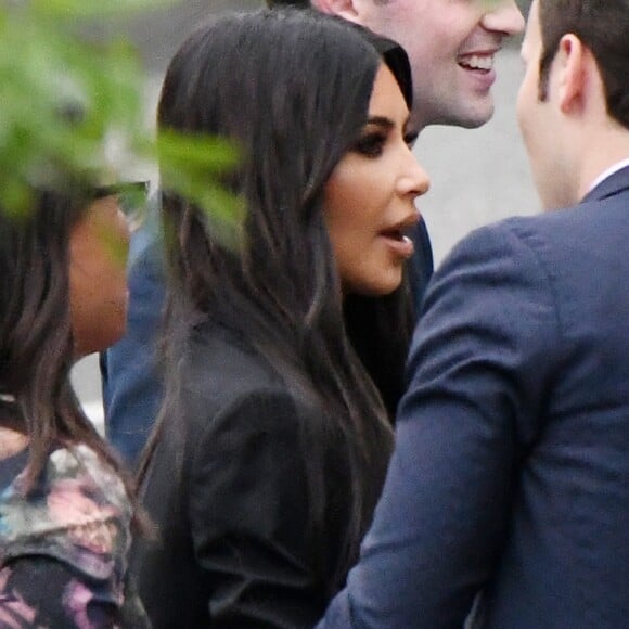 Kim Kardashian West quitte la Maison Blanche après un entretien avec Donald Trump et Jared Kushner à Washington le 30 mai 2018