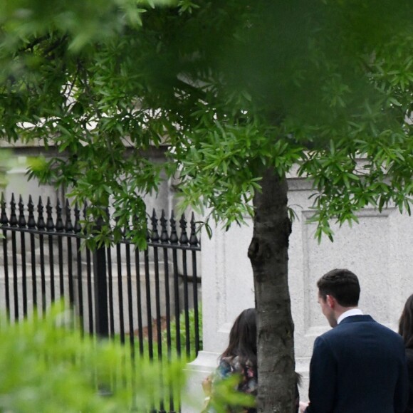 Kim Kardashian West quitte la Maison Blanche après un entretien avec Donald Trump et Jared Kushner à Washington le 30 mai 2018
