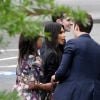 Kim Kardashian West quitte la Maison Blanche après un entretien avec Donald Trump et Jared Kushner à Washington le 30 mai 2018
