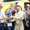 Lady Gaga se rend au studio d'enregistrement Electric Lady Sound à New York, le 30 mai 2018.