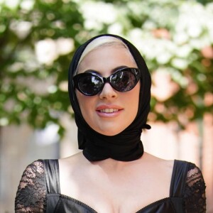 Lady Gaga quitte son appartement à New York. Le 29 mai 2018