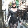 Lady Gaga quitte son appartement à New York. Le 29 mai 2018