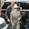 Lady Gaga arrive au studio d'enregistrement Electric Lady Sound à New York, le 28 mai 2018.