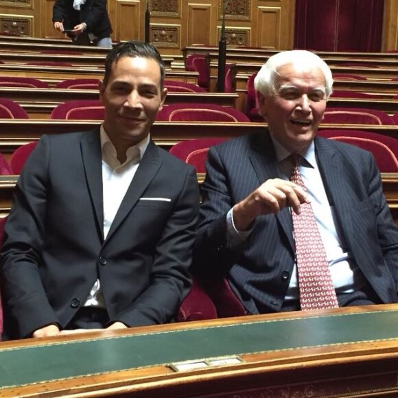 Steevy Boulay a partagé cette photo de lui et du regretté Jean-Claude Boulard sur Twitter. 1er juin 2018
