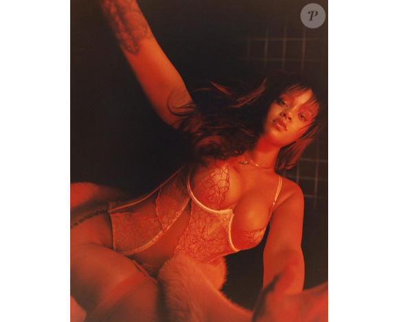 Rihanna a lancé sa marque de lingerie, Savage X Fenty. Mai 2018.