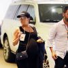 Exclusif - Eva Longoria très enceinte et son mari José Baston sont allés faire des courses au Beverly Center à Los Angeles, le 3 juin 2018
