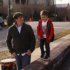 Paul Johansson et Jackson Brundage dans un épisode de la série Les Frères Scott. Photo publiée sur le site Allocine, le 28 janvier 2009.
