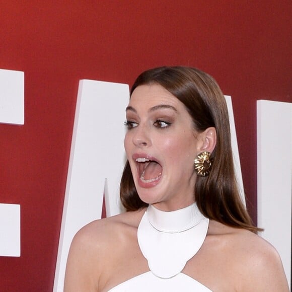 Anne Hathaway lors de la première d'Ocean's 8 au Alice Tully Hall, Lincoln Center, New York City, le 5 juin 2018.