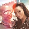 Tara Damiano et son compagnon Franck, Instagram, 2018