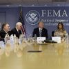 Donald Trump et Melania Trump lors d'une rencontre au siège de la FEMA à Washington, le 6 juin 2018