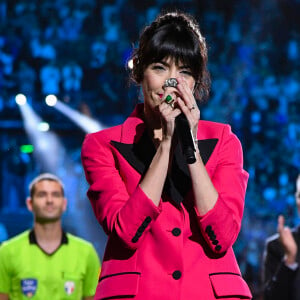 Nolwenn Leroy fait le show d'avant-match des légendes, France98 contre une sélection FIFA 98 à la U Arena à Nanterre, France, le 12 juin 2018. France98 a gagné 3-2. © Bestimage