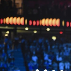 Nolwenn Leroy fait le show d'avant-match des légendes, France98 contre une sélection FIFA 98 à la U Arena à Nanterre, France, le 12 juin 2018. France98 a gagné 3-2. © Bestimage