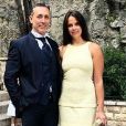 Pauline Ducruet et son père, Daniel Ducruet, au mariage de ce dernier avec Kelly Marie Lancien à Monaco, le 9 juin 2018.