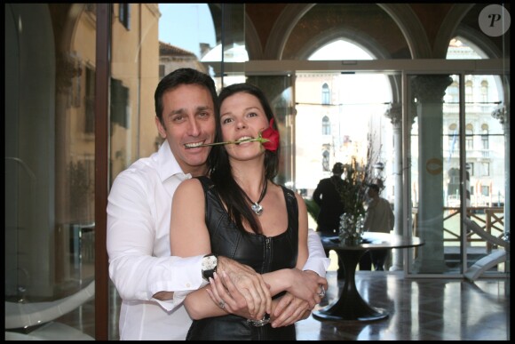 EXCLU - Daniel Ducruet et Kelly Marie Lancien à Venise, le 15 septembre 2010.