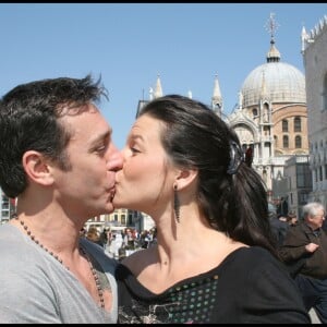 EXCLU - Daniel Ducruet et Kelly Marie Lancien à Venise, le 15 septembre 2010.