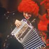 Yvette Horner au Casino de Paris en 1990. La reine de l'accordéon est morte à 95 ans le 11 juin 2018.
