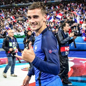 Antoine Griezmann - Match de quart de finale de l'UEFA Euro 2016 France-Islande au Stade de France à Saint-Denis le 3 juillet 2016.