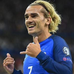 Antoine Griezmann lors du match pour les éliminatoires de la Coupe du Monde 2018 "France - Pays-Bas (4-0)" au Stade de France, le 31 août 2017. © Pierre Perusseau/Bestimage