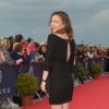 Camille Chamoux (enceinte) - Photocall sur le tapis rouge du festival du film de Cabourg le 16 juin 2018. © Coadic Guirec / Bestimage