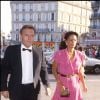 Edouard-Jean Empain et sa femme à Paris 1984