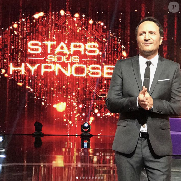 Arthur sur le plateau de "Stars sous hypnose" - Instagram, 24 février 2017