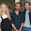 Natacha Régnier, Augustin Trapenard et Vincent Dedienne - People au défilé de mode Agnès B collection Printemps-Eté 2019 lors de la fashion week à Paris, le 24 juin 2018. © Veeren / cvs /Bestimage