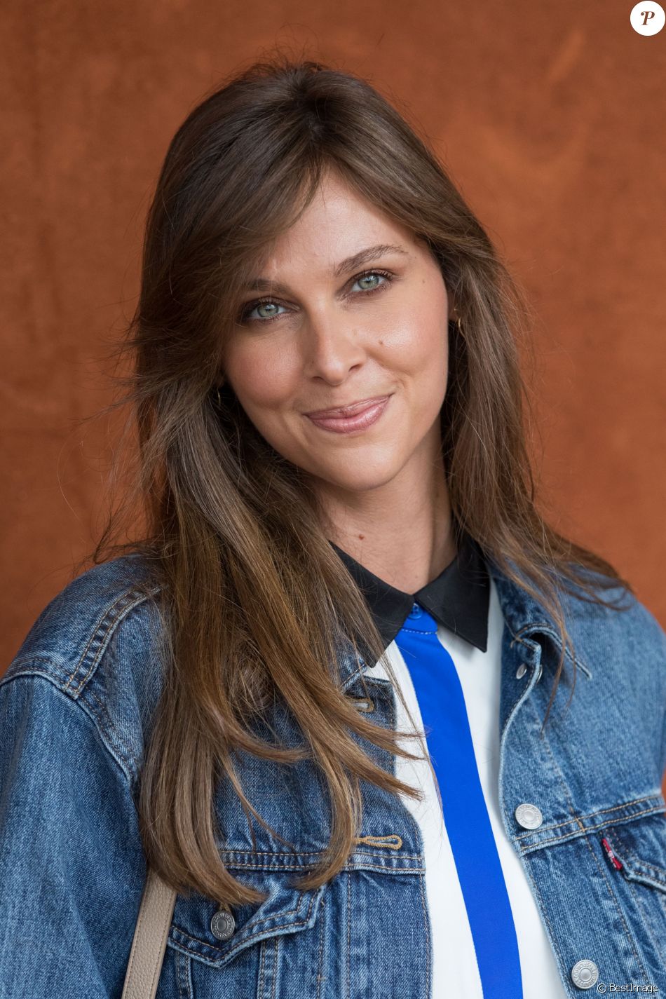 Ophélie Meunier - Les célébrités au village des Internationaux de