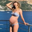 Nikola Karabatic annonce la grossesse de sa compagne Géraldine Pillet sur Instagram le 26 juin 2018.