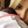 Emilie Fiorelli et sa fille Louna - Instagram, juin 2018