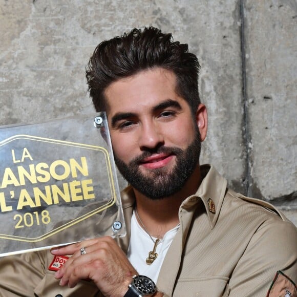 Exclusif - Kendji Girac, vainqueur du titre "La chanson de l'année 2018", émission enregistrée dans les arènes de Nîmes, diffusée en direct sur TF1 le 8 juin © Bruno Bebert / Bestimage