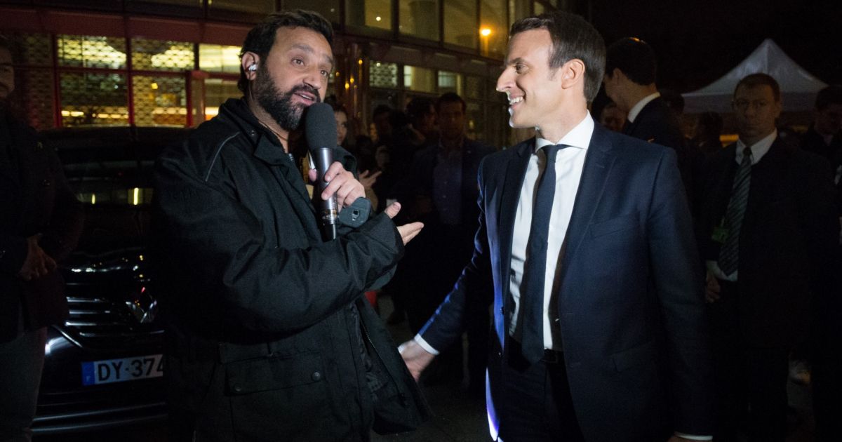 Exclusif - Emmanuel Macron Et Cyril Hanouna - Pour La 1000ème émission ...