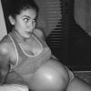 Wafa ("Koh-Lanta") enceinte de son deuxième enfant, dévoile son baby bump, Instagram, 1er janvier 2018