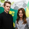 Rachel Bilson et Hayden Christensen à New York, le 12 février 2008.