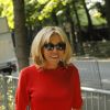 La Première dame Brigitte Macron se promène avenue Gabriel à Paris le 2 juillet 2018 CVS / Veeren / Bestimage