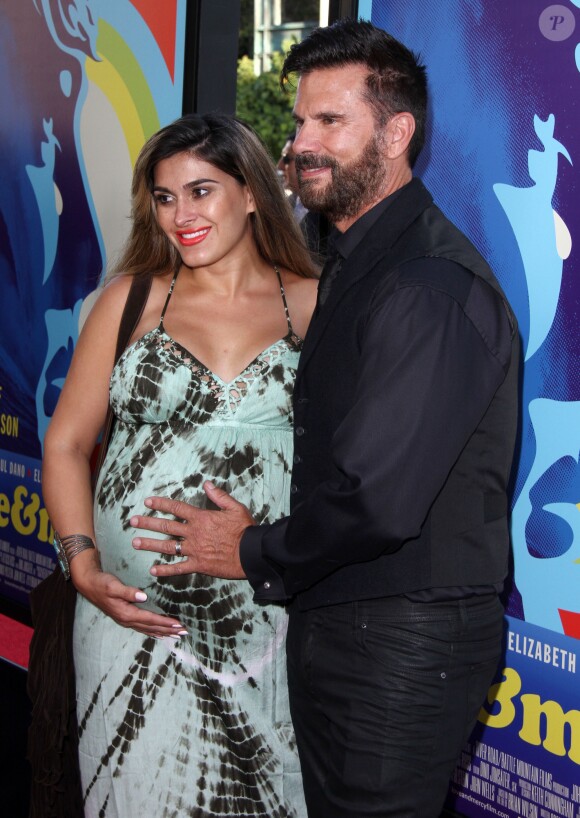 Lorenzo Lamas et sa femme Shawna Craig enceinte à la première de "Love & Mercy" au théâtre " Samuel Goldwyn" à Beverly Hills, le 2 juin 2015.