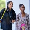 Exclusif - Roxane Depardieu, sa compagne Chantelle Broomes - People - Longines Paris Eiffel Jumping au Champ de Mars à Paris, le 6 juillet 2018. © Veeren/Perusseau/Bestimage