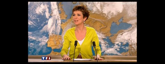 TF1 :  les minis-jupes de Catherine Laborde font grimper la température !